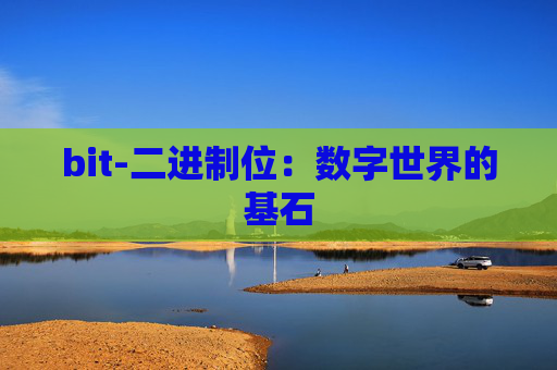 bit-二进制位：数字世界的基石