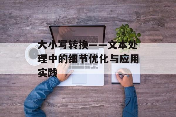 大小写转换——文本处理中的细节优化与应用实践